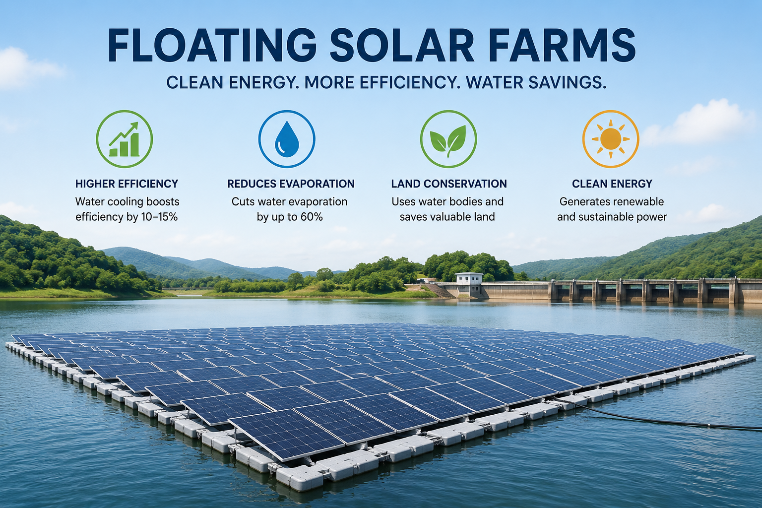 floating solar panels