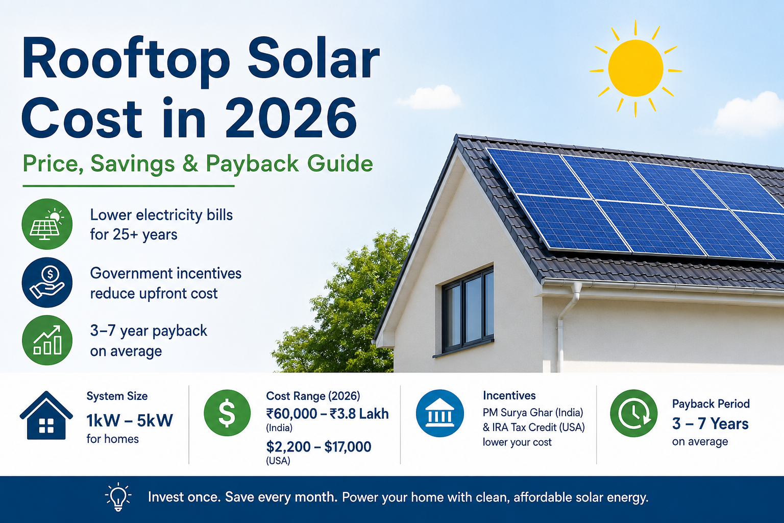 rooftop solar cost 2026