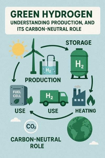 green hydrogen energy storage